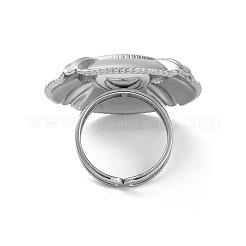 Bague en acier inoxydable 304&nbsp;RJEW-C113-02P