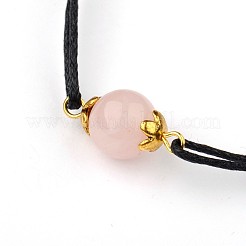 Edelstein verstellbare Link Armbänder&nbsp;BJEW-JB01554-03