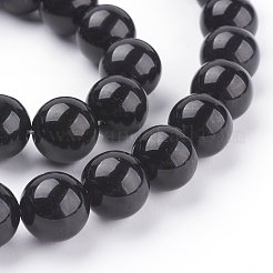 Perles en obsidienne naturelle&nbsp;X-G-G099-12mm-24