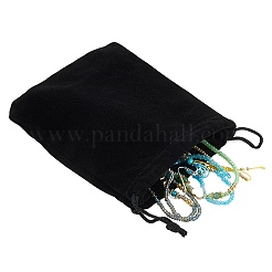5pcs 5 Farben verstellbare Nylonschnur geflochtene Perlenarmbänder&nbsp;BJEW-SZ0001-24