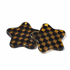 Pendentifs transparents en acétate de cellulose (résine)&nbsp;KY-Q057-004B-01