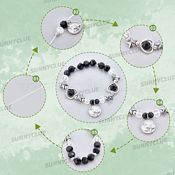 DIY-Set zur Herstellung von Stern- und Mondarmbändern&nbsp;DIY-SC0031-20