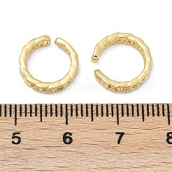 Messing Manschette Ohrringe&nbsp;EJEW-H154-04G