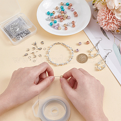 Kit de fabrication de bijoux en perles à faire soi-même&nbsp;DIY-BC0012-53A