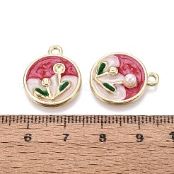 Pendentifs d'émail en alliage&nbsp;ENAM-N069-15KCG-02