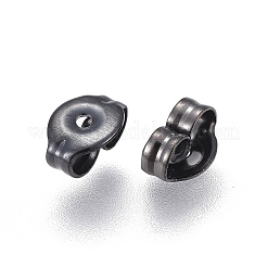 Dadi auricolari a frizione in acciaio inossidabile 304 placcatura ionica (IP)&nbsp;LS-STAS-F203-03B