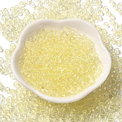 Perles de rocaille en verre de couleurs transparentes&nbsp;SEED-P007-02A-03