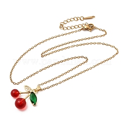 Halskette für Damen&nbsp;NJEW-H092-02G