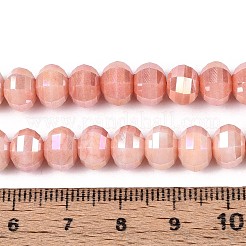 Anlaufschutz-Glasperlenstränge mit galvanischer Beschichtung&nbsp;GLAA-T025-8mm-19D