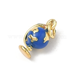 Ciondoli smaltato in ottone&nbsp;KK-H255-16G