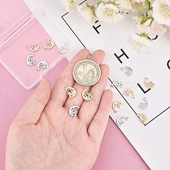 16 Stück 2 Farben Valentinstag 304 Edelstahl Charms&nbsp;STAS-UN0030-74