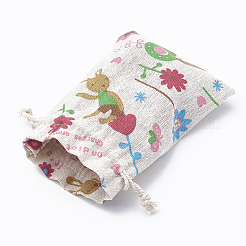 Beutel aus Polycotton (Polyester-Baumwolle)&nbsp;LS-ABAG-T006-A03