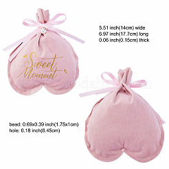 Sacchetti regalo con coulisse di gioielli in velluto&nbsp;ABAG-CJC0003-02F