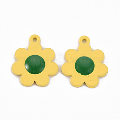 Spruzzare ciondoli smaltati in lega verniciati&nbsp;PALLOY-T075-128B-RS