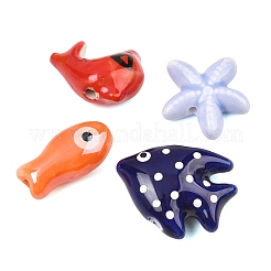 Perles en porcelaine manuelles&nbsp;PR-CBA938E-05