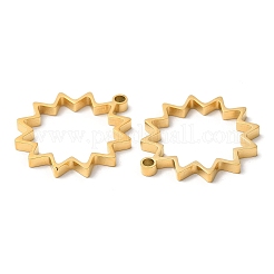 Colgantes de estrella con bisel abierto en acero inoxidable 304&nbsp;STAS-Z040-09G
