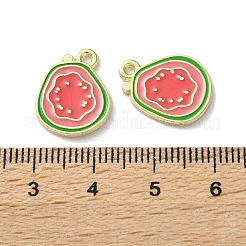 Emaille-Anhänger aus Obstlegierung&nbsp;PALLOY-S058-01LG-27