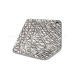 Ciondoli in acciaio inox 304&nbsp;STAS-L280-09AS-01