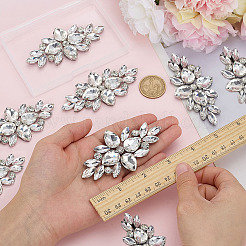 8 cabochon in vetro (adesivo hot melt sul retro)&nbsp;GGLA-FG0001-07B