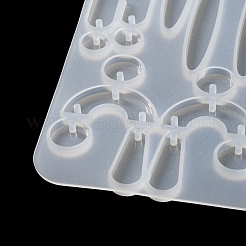 Moldes colgantes de forma irregular de silicona diy&nbsp;DIY-M047-01C