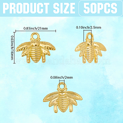 50 pièces pendentifs en alliage de style tibétain&nbsp;FIND-BM0001-05