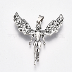 Gros pendentifs en alliage de style tibétain&nbsp;PALLOY-S178-02