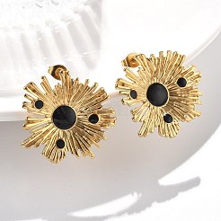 Boucles d'oreilles à tige en acier inoxydable 304 pour femmes&nbsp;EJEW-K306-31G