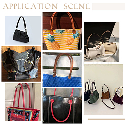 6 poignée de sac en similicuir à coudre&nbsp;DIY-PH0017-27