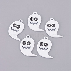 Pendentifs d'émail en alliage&nbsp;ENAM-WH0047-01