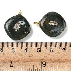 Naturmoosachatanhänger&nbsp;G-H328-06G-B13