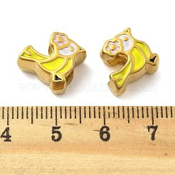 304 Edelstahl-Europäische Perlen&nbsp;STAS-D369-01G