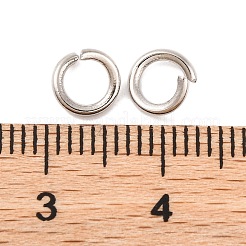 Anneaux ouverts en acier inoxydable 304 résistant au ternissement&nbsp;STAS-R049-6x1mm