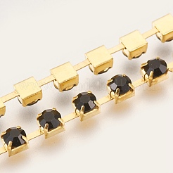 Chaînes en laiton avec strass&nbsp;CHC-S16-08C