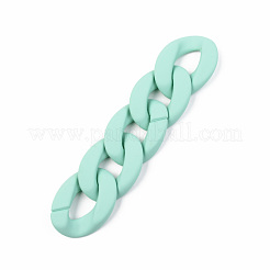 Anelli di collegamento in acrilico verniciato a spruzzo opaco&nbsp;OACR-T024-01-I09