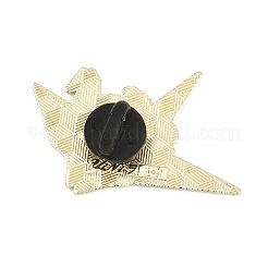 Broche en alliage d'or clair et émail&nbsp;JEWB-K018-39B-G