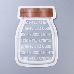 Wiederverwendbare Beutel mit Reißverschluss in Flaschenform&nbsp;LS-OPP-Z001-05-B