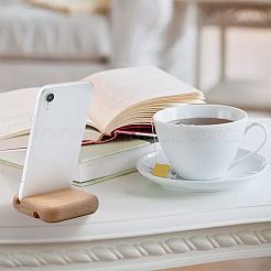 Supports de téléphone portable en bois&nbsp;DJEW-WH0039-18