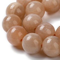 Natürliche sunstone Perlen Stränge&nbsp;G-N327-01A-03