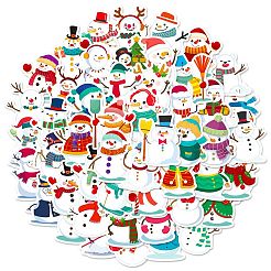 Weihnachtsmotiv 50 Stück selbstklebende Bildaufkleber aus Papier&nbsp;AJEW-S036-15