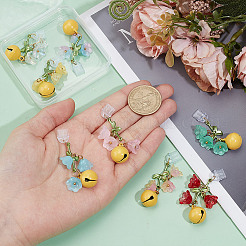 Bouchons anti-poussière mobiles en plastique 8 pièces&nbsp;HJEW-OC00258