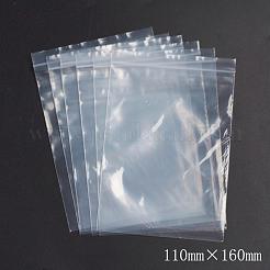 Sacs d'emballage en plastique refermables&nbsp;OPP-G001-F-11x16cm