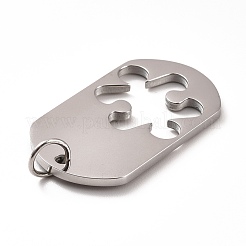 Ensemble de pendentifs en acier inoxydable 304 anti-ternissement&nbsp;STAS-D179-10P