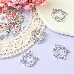 Legierung rhinestone-anhänger&nbsp;ALRI-YW0001-04