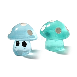 26 pièce 13 styles de décoration de bureau en résine lumineuse en forme de champignon&nbsp;FIND-XCP0003-22