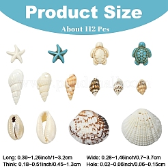 Kit fai da te per realizzare gusci di stelle marine e tartarughe marine&nbsp;DIY-YW0017-07