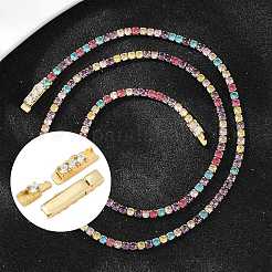 925 fermoir à baïonnette en argent sterling avec micro pavé de zircones cubiques transparentes&nbsp;STER-C016-01B-G