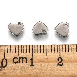 Anlaufgeschützte handgemachte Geschenkideen zum Valentinstag 304 Edelstahl-Stanz-Leeranhänger&nbsp;STAS-Q073