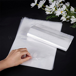 Rechteckige transparente Plastiktüten mit offenem Ende&nbsp;PE-WH0006-01C