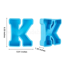 Alphabet Silikonformen&nbsp;DIY-SZC0006-01A-K