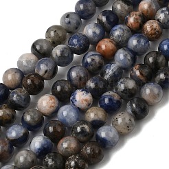 Natur Sodalith Perlen Stränge&nbsp;G-F591-13B